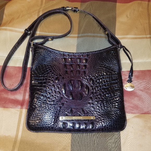 Brahmin Handbags - BRAHMIN Cocoa Melbourne Jody crossbody